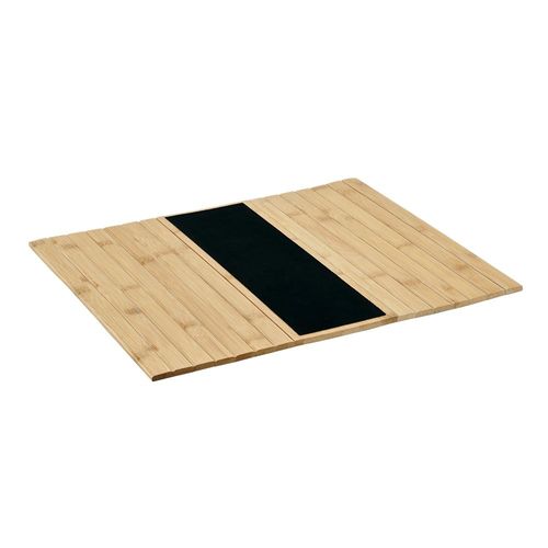 4000270588242 - Tablett KESPER Sofatablett -ablage FSC 42 x 34 cm beige (natur schwarz) B34cm H07cm L42cm Bambus Tabletts flexible Ablage aus Bambus mit Filzeinsatz fürs Sofa 4000270588242 - Tablett KESPER Sofatablett -ablage FSC 42 x 34 cm beige (natur schwarz) B34cm H07cm L42cm Bambus Tabletts flexible Ablage aus Bambus mit Filzeinsatz fürs Sofa