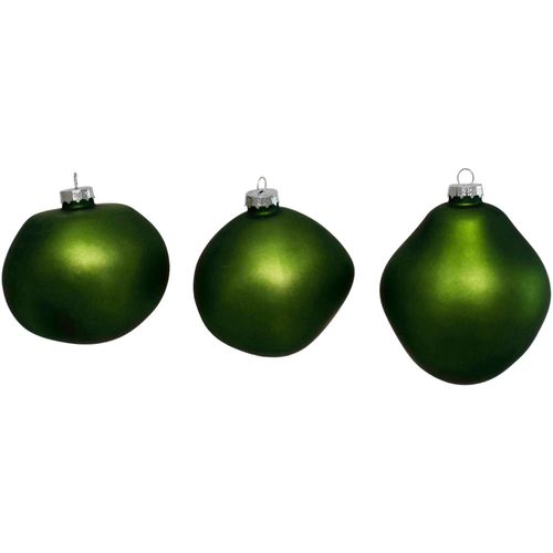 4255572271785 - Weihnachtsbaumkugel Birdelle matt Weihnachtsdeko Christbaumschmuck Christbaumkugeln grün (grün matt) Ø8cm Glas Weihnachtsbaumkugeln Weihnachtsbaumkugeln Baumkugeln in organischer Form Ø ca 8 cm organische Kugeln aus Glas 4255572271785 - Weihnachtsbaumkugel Birdelle matt Weihnachtsdeko Christbaumschmuck Christbaumkugeln grün (grün matt) Ø8cm Glas Weihnachtsbaumkugeln Weihnachtsbaumkugeln Baumkugeln in organischer Form Ø ca 8 cm organische Kugeln aus Glas