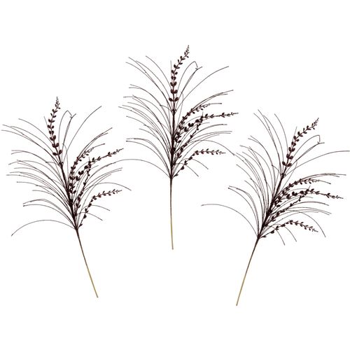 4019844760618 - Winterliche Kunstpflanze IGEA Kunstzweig künstlicher Weihnachtszweig mit Blätter rot (burgund) H80cm Ø30cm Kunststoff Kunstpflanzen mit Glitzer und Dekosteinen 3er Set Weihnachtsdeko 4019844760618 - Winterliche Kunstpflanze IGEA Kunstzweig künstlicher Weihnachtszweig mit Blätter rot (burgund) H80cm Ø30cm Kunststoff Kunstpflanzen mit Glitzer und Dekosteinen 3er Set Weihnachtsdeko