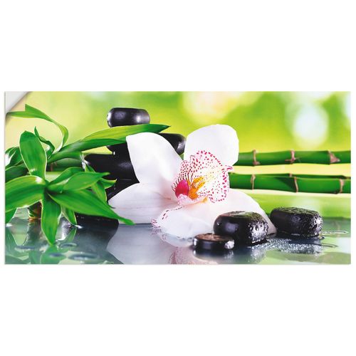 4059745928106 - Wandbild ARTLAND Spa Steine Bambus Zweige Orchidee Bilder Gr B H 60 cm x 30 cm Wandaufkleber - Vinyl Zen Querformat 1 St grün Bild Poster Bilder als Alubild Leinwandbild Wandaufkleber oder in versch Größen 4059745928106 - Wandbild ARTLAND Spa Steine Bambus Zweige Orchidee Bilder Gr B H 60 cm x 30 cm Wandaufkleber - Vinyl Zen Querformat 1 St grün Bild Poster Bilder als Alubild Leinwandbild Wandaufkleber oder in versch Größen