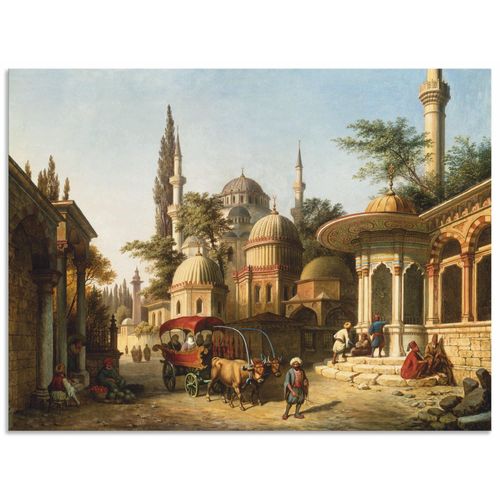 4062144695319 - Wandbild ARTLAND Ansicht einer Moschee in Istanbul Bilder Gr B H 40 cm x 30 cm Alu-Dibond-Druck Gebäude Querformat 1 St braun Kunstdrucke als Alubild Leinwandbild Wandaufkleber oder Poster in versch Größen 4062144695319 - Wandbild ARTLAND Ansicht einer Moschee in Istanbul Bilder Gr B H 40 cm x 30 cm Alu-Dibond-Druck Gebäude Querformat 1 St braun Kunstdrucke als Alubild Leinwandbild Wandaufkleber oder Poster in versch Größen