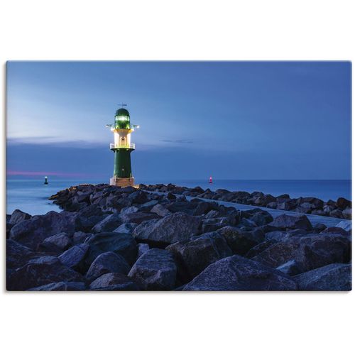 4059745894227 - Wandbild ARTLAND Mole bei Nacht in Warnemünde Bilder Gr B H 90 cm x 60 cm Leinwandbild Küste 1 St blau Kunstdrucke Bilder als Alubild Leinwandbild Wandaufkleber oder Poster in versch Größen 4059745894227 - Wandbild ARTLAND Mole bei Nacht in Warnemünde Bilder Gr B H 90 cm x 60 cm Leinwandbild Küste 1 St blau Kunstdrucke Bilder als Alubild Leinwandbild Wandaufkleber oder Poster in versch Größen