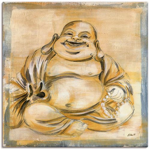 4055327141277 - Wandbild ARTLAND Fröhlicher Buddha I Bilder Gr B H 70 cm x 70 cm Leinwandbild Religion 1 St beige (naturfarben) Bild Poster Bilder als Alubild Leinwandbild Wandaufkleber oder in versch Größen 4055327141277 - Wandbild ARTLAND Fröhlicher Buddha I Bilder Gr B H 70 cm x 70 cm Leinwandbild Religion 1 St beige (naturfarben) Bild Poster Bilder als Alubild Leinwandbild Wandaufkleber oder in versch Größen