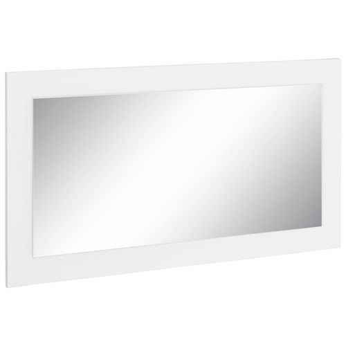 4255607604144 - Spiegel BORCHARDT MÖBEL Vaasa weiß B100cm H45cm T2cm Glas Spiegel mit Rahmen 4255607604144 - Spiegel BORCHARDT MÖBEL Vaasa weiß B100cm H45cm T2cm Glas Spiegel mit Rahmen