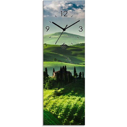4062144286876 - Wanduhr ARTLAND Sonnenaufgang über einer Olivenfarm Wanduhren Gr B H T 20 cm x 60 cm x 18 cm Quarzuhr grün Wanduhren wahlweise mit Quarz- oder Funhuhrwerk lautlos ohne Tickgeräusche 4062144286876 - Wanduhr ARTLAND Sonnenaufgang über einer Olivenfarm Wanduhren Gr B H T 20 cm x 60 cm x 18 cm Quarzuhr grün Wanduhren wahlweise mit Quarz- oder Funhuhrwerk lautlos ohne Tickgeräusche