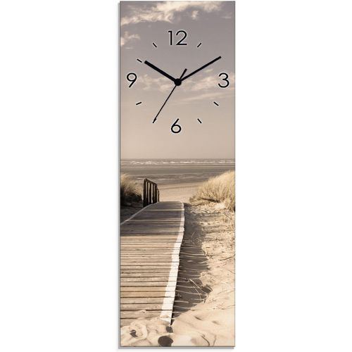 4062144286821 - Wanduhr ARTLAND Nordseestrand auf Langeoog - Steg_Sepia Wanduhren Gr B H T 20 cm x 60 cm x 18 cm Quarzuhr beige (natur) Wanduhren wahlweise mit Quarz- oder Funhuhrwerk lautlos ohne Tickgeräusche 4062144286821 - Wanduhr ARTLAND Nordseestrand auf Langeoog - Steg_Sepia Wanduhren Gr B H T 20 cm x 60 cm x 18 cm Quarzuhr beige (natur) Wanduhren wahlweise mit Quarz- oder Funhuhrwerk lautlos ohne Tickgeräusche