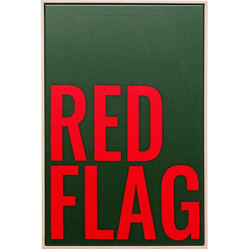 4025621567912 - Bild mit Rahmen DESIGN Gerahmtes Bild Red Flag 40x60cm rot (farbe bild(er) rot) B40cm H60cm T4cm Bilder 4025621567912 - Bild mit Rahmen DESIGN Gerahmtes Bild Red Flag 40x60cm rot (farbe bild(er) rot) B40cm H60cm T4cm Bilder