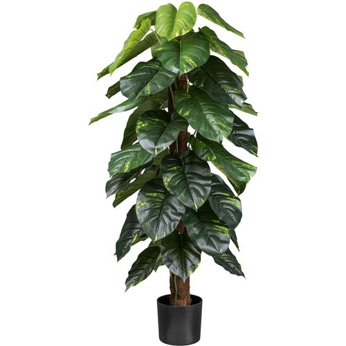 4064118181972 - Künstliche Zimmerpflanze CREATIV GREEN Philodendron Scandens grün H150cm Kunstpflanzen mit Kokosfasern am Stamm 4064118181972 - Künstliche Zimmerpflanze CREATIV GREEN Philodendron Scandens grün H150cm Kunstpflanzen mit Kokosfasern am Stamm