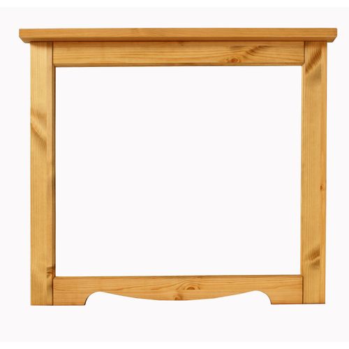 4067474029193 - Spiegel HOME AFFAIRE Trinidad Gr B H T 80 cm x 64 cm x 6 cm Struktur beige (natur) Spiegel mit Rahmen