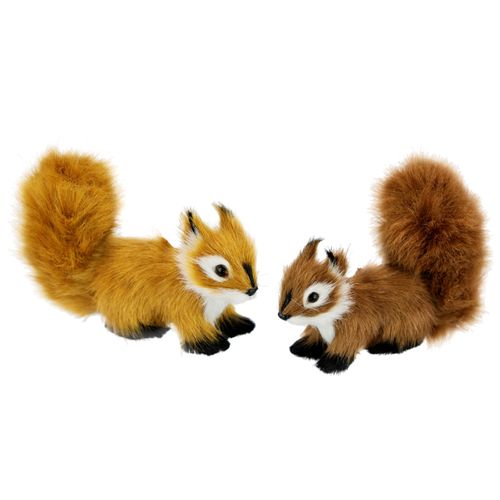 4019844816674 - Dekofigur IGEA Tierfigur mini Eichhörnchen 2er Set braun B10cm H6cm Polyester Dekofiguren Kunstfell Statue Ornamente Pelz Plüschtier Wald-Pelztier Waldtier 4019844816674 - Dekofigur IGEA Tierfigur mini Eichhörnchen 2er Set braun B10cm H6cm Polyester Dekofiguren Kunstfell Statue Ornamente Pelz Plüschtier Wald-Pelztier Waldtier