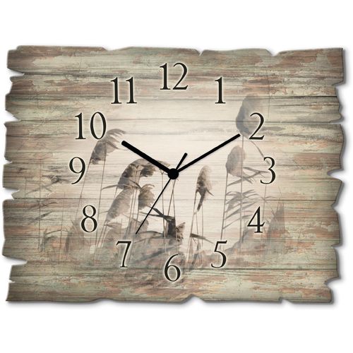 4062144354742 - Wanduhr ARTLAND Gräser Wanduhren Gr B H T 40 cm x 30 cm x 06 cm Funkuhr beige (natur) Wanduhren wahlweise mit Quarz- oder Funhuhrwerk lautlos ohne Tickgeräusche 4062144354742 - Wanduhr ARTLAND Gräser Wanduhren Gr B H T 40 cm x 30 cm x 06 cm Funkuhr beige (natur) Wanduhren wahlweise mit Quarz- oder Funhuhrwerk lautlos ohne Tickgeräusche