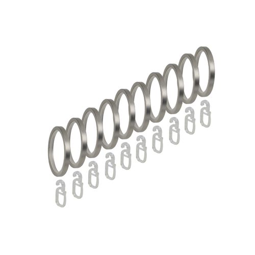 4016318010002 - Gardinenring Faltenlegehaken Inox silber (silberfarben) Ø02cm Gardinenbefestigungen 4016318010002 - Gardinenring Faltenlegehaken Inox silber (silberfarben) Ø02cm Gardinenbefestigungen