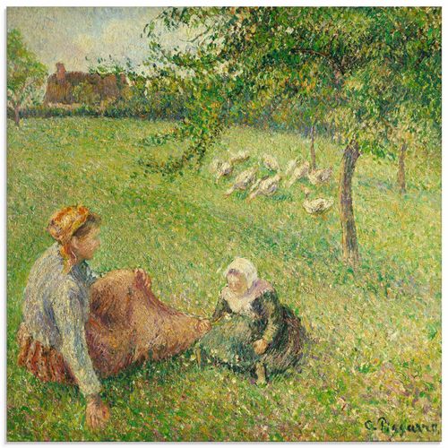 4058661173157 - Glasbild ARTLAND Die Gänsehirtin 1893 Bilder Gr B H 50 cm x 50 cm Glasbild Gruppen & Familien quadratisch 1 St grün Bild Glasbild Glasbilder Bilder in verschiedenen Größen 4058661173157 - Glasbild ARTLAND Die Gänsehirtin 1893 Bilder Gr B H 50 cm x 50 cm Glasbild Gruppen & Familien quadratisch 1 St grün Bild Glasbild Glasbilder Bilder in verschiedenen Größen