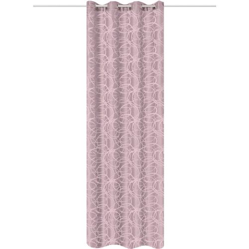 4056751483452 - Vorhang HEINE HOME rosa (rose) B140cm H245cm Polyester Gardinen 4056751483452 - Vorhang HEINE HOME rosa (rose) B140cm H245cm Polyester Gardinen