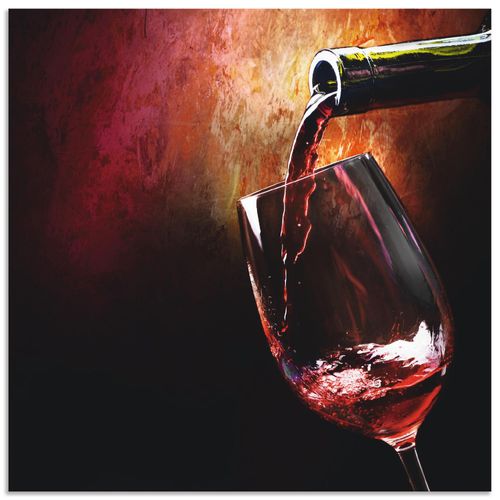 4057738372509 - Wandbild ARTLAND Wein - Rotwein Bilder Gr B H 30 cm x 30 cm Alu-Dibond-Druck Getränke quadratisch 1 St rot Bild Metallbild Metallbilder Bilder als Alubild Leinwandbild Wandaufkleber oder Poster in versch Größen 4057738372509 - Wandbild ARTLAND Wein - Rotwein Bilder Gr B H 30 cm x 30 cm Alu-Dibond-Druck Getränke quadratisch 1 St rot Bild Metallbild Metallbilder Bilder als Alubild Leinwandbild Wandaufkleber oder Poster in versch Größen
