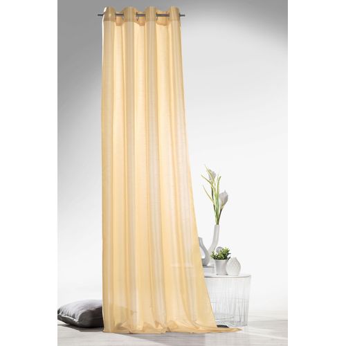 4005385140323 - Vorhang WECKBRODT Klara Gr 1 beige (natur) B140cm H245cm Polyester Gardinen Wildseiten-Optik halbtransparent Gardine Store 4005385140323 - Vorhang WECKBRODT Klara Gr 1 beige (natur) B140cm H245cm Polyester Gardinen Wildseiten-Optik halbtransparent Gardine Store