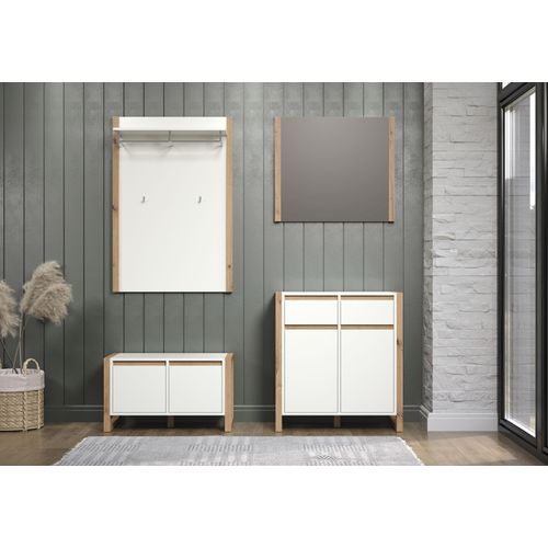 4068222093633 - Garderobenspiegel ANDAS Drammen beige (natur) B78cm H69cm T4cm FSC-zertifizierter Holzwerkstoff glasspiegel Spiegel Wandspiegel teilweise Rahmen in Holzoptik B H ca 78 69 cm 4068222093633 - Garderobenspiegel ANDAS Drammen beige (natur) B78cm H69cm T4cm FSC-zertifizierter Holzwerkstoff glasspiegel Spiegel Wandspiegel teilweise Rahmen in Holzoptik B H ca 78 69 cm