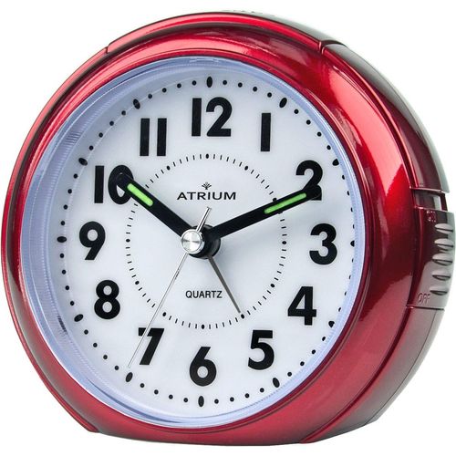 4037921003816 - Quarzwecker ATRIUM A240-1 rot Wecker Wecker Schlafzimmer schleichende Sekunde Snooze Leuchtzeiger 4037921003816 - Quarzwecker ATRIUM A240-1 rot Wecker Wecker Schlafzimmer schleichende Sekunde Snooze Leuchtzeiger
