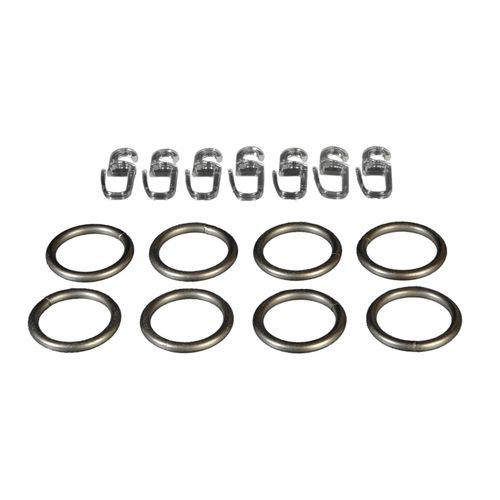 4016318078781 - Gardinenring LIEDECO grau (chromfarben) Ø16cm Metall Gardinenbefestigungen für Gardinenstangen Ø 16 mm 4016318078781 - Gardinenring LIEDECO grau (chromfarben) Ø16cm Metall Gardinenbefestigungen für Gardinenstangen Ø 16 mm