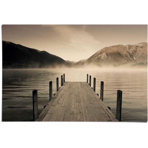 8714597330588 - Poster REINDERS Steg Rotoiti See braun (farbe bild(er) braun) B915cm H61cm Papier Bilder 8714597330588 - Poster REINDERS Steg Rotoiti See braun (farbe bild(er) braun) B915cm H61cm Papier Bilder