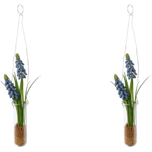 4064118141259 - Kunstblume CREATIV GREEN Muscari in Hängevase Kunstpflanzen Gr B H 4 cm x 35 cm 2 St lila Kunst-Blumen 4064118141259 - Kunstblume CREATIV GREEN Muscari in Hängevase Kunstpflanzen Gr B H 4 cm x 35 cm 2 St lila Kunst-Blumen