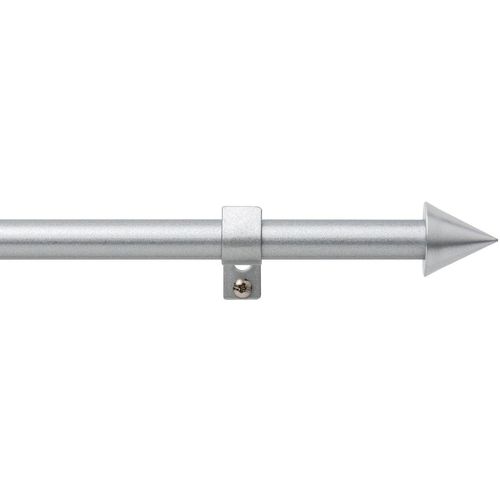 4015161041072 - Gardinenstange Emmi Gardinenstangen Gr L 70 cm - 120 cm Ø 16 mm 5 St 1 läufig silberfarben Gardinenstangen Wandmontage modernes Design - variabel ausziehbar 4015161041072 - Gardinenstange Emmi Gardinenstangen Gr L 70 cm - 120 cm Ø 16 mm 5 St 1 läufig silberfarben Gardinenstangen Wandmontage modernes Design - variabel ausziehbar
