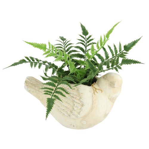 4019844823597 - Kunstpflanze IGEA Farnbusch in Pflanzschale grün B25cm H20cm L25cm Kunststoff Kunstpflanzen Vogel Deko Pflanze Grünpflanze Kunstblume Waldpflanze Zimmerpflanze