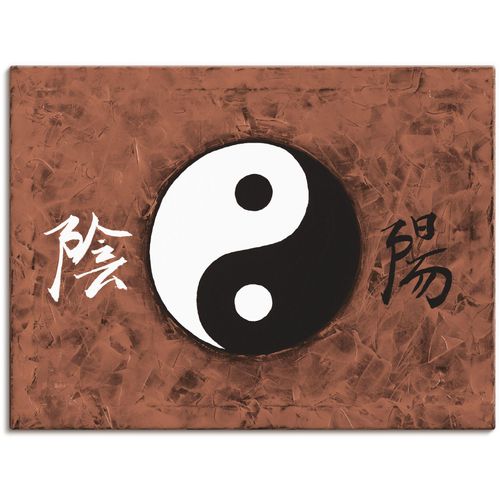 4055327422857 - Wandbild ARTLAND Ying & Yang_braun Bilder Gr B H 80 cm x 60 cm Leinwandbild Zeichen Querformat 1 St braun Kunstdrucke als Leinwandbild Wandaufkleber oder Poster in versch Größen 4055327422857 - Wandbild ARTLAND Ying & Yang_braun Bilder Gr B H 80 cm x 60 cm Leinwandbild Zeichen Querformat 1 St braun Kunstdrucke als Leinwandbild Wandaufkleber oder Poster in versch Größen