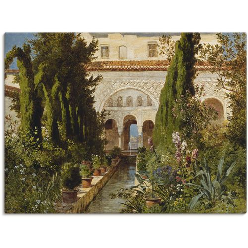 4055327093781 - Wandbild ARTLAND Der Garten des Generalife bei Granada Bilder Gr B H 80 cm x 60 cm Leinwandbild Garten 1 St grün Bild Poster Bilder als Leinwandbild Wandaufkleber oder in versch Größen 4055327093781 - Wandbild ARTLAND Der Garten des Generalife bei Granada Bilder Gr B H 80 cm x 60 cm Leinwandbild Garten 1 St grün Bild Poster Bilder als Leinwandbild Wandaufkleber oder in versch Größen