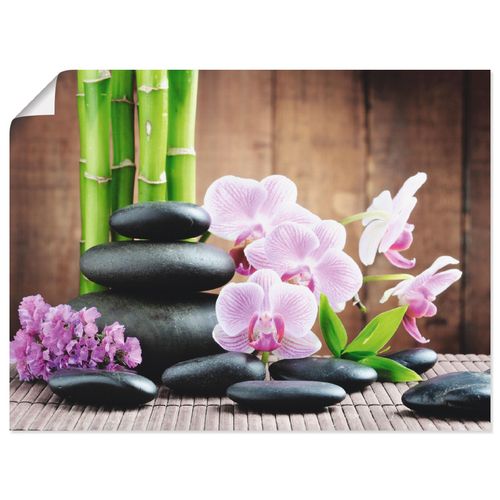 4055327637404 - Wandbild ARTLAND Spa Konzept Zen Steinen Orchideen Bilder Gr B H 80 cm x 60 cm Poster Zen Querformat 1 St pink Bild Poster Bilder als Alubild Leinwandbild Wandaufkleber oder in versch Größen 4055327637404 - Wandbild ARTLAND Spa Konzept Zen Steinen Orchideen Bilder Gr B H 80 cm x 60 cm Poster Zen Querformat 1 St pink Bild Poster Bilder als Alubild Leinwandbild Wandaufkleber oder in versch Größen