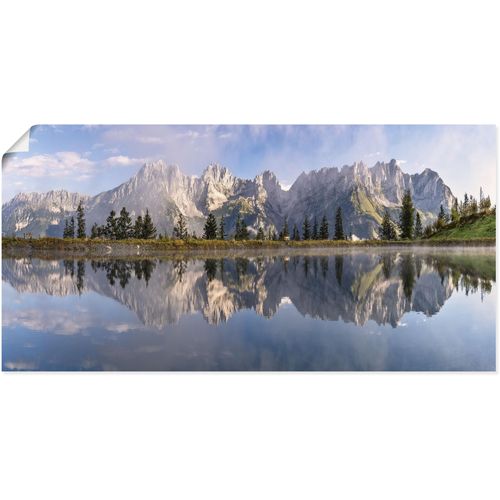 4062144769546 - Wandbild ARTLAND Wilder Kaiser in Tirol Bilder Gr B H 40 cm x 20 cm Poster Bilder von Europa Querformat 1 St blau Kunstdrucke als Alubild Leinwandbild Wandaufkleber oder Poster in versch Größen 4062144769546 - Wandbild ARTLAND Wilder Kaiser in Tirol Bilder Gr B H 40 cm x 20 cm Poster Bilder von Europa Querformat 1 St blau Kunstdrucke als Alubild Leinwandbild Wandaufkleber oder Poster in versch Größen