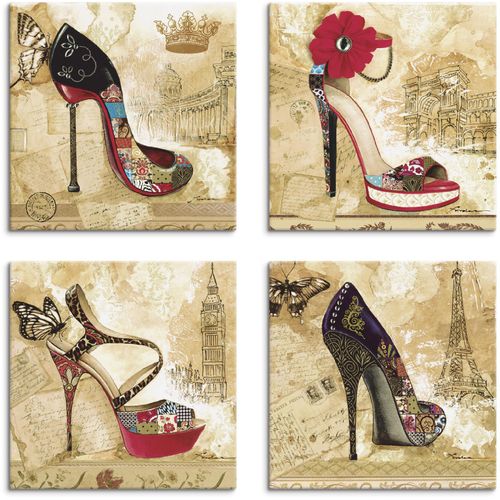 4055327014700 - Leinwandbild ARTLAND Veränderliche Zeiten Stiletto Bilder Gr B H 20 cm x 20 cm Leinwandbild Mode quadratisch 4 St beige (naturfarben) Bild Leinwandbild Leinwandbilder Bilder 4er Set verschiedene Größen 4055327014700 - Leinwandbild ARTLAND Veränderliche Zeiten Stiletto Bilder Gr B H 20 cm x 20 cm Leinwandbild Mode quadratisch 4 St beige (naturfarben) Bild Leinwandbild Leinwandbilder Bilder 4er Set verschiedene Größen