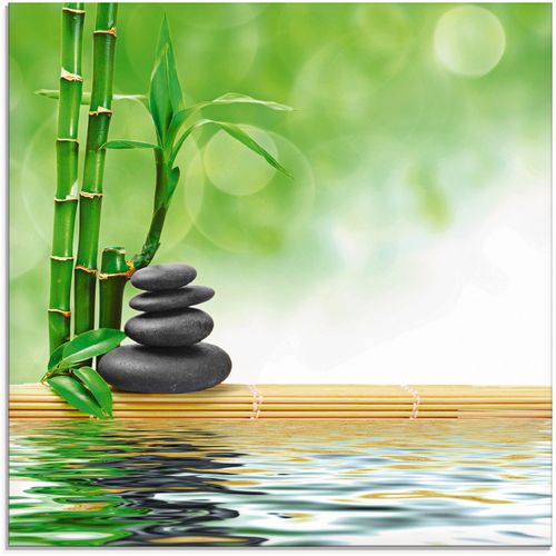 4055327042833 - Glasbild ARTLAND Spa Konzept Zen Basaltsteine Bilder Gr B H 20 cm x 20 cm Zen 1 St grün Glasbilder Bilder in verschiedenen Größen 4055327042833 - Glasbild ARTLAND Spa Konzept Zen Basaltsteine Bilder Gr B H 20 cm x 20 cm Zen 1 St grün Glasbilder Bilder in verschiedenen Größen
