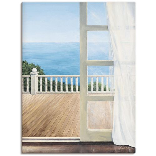 4055327148696 - Wandbild ARTLAND Veranda mit Meerblick Bilder Gr B H 60 cm x 80 cm Leinwandbild Fensterblick 1 St blau Bild Poster Bilder als Alubild Leinwandbild Wandaufkleber oder in versch Größen 4055327148696 - Wandbild ARTLAND Veranda mit Meerblick Bilder Gr B H 60 cm x 80 cm Leinwandbild Fensterblick 1 St blau Bild Poster Bilder als Alubild Leinwandbild Wandaufkleber oder in versch Größen