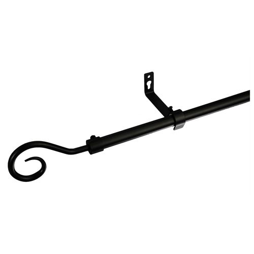 4016318265617 - Gardinenstange Syrakus Ø 16 mm Gardinenstangen Gr L 130 cm - 240 cm Ø 16 mm 1 läufig schwarz Gardinenstangen Wandmontage 4016318265617 - Gardinenstange Syrakus Ø 16 mm Gardinenstangen Gr L 130 cm - 240 cm Ø 16 mm 1 läufig schwarz Gardinenstangen Wandmontage