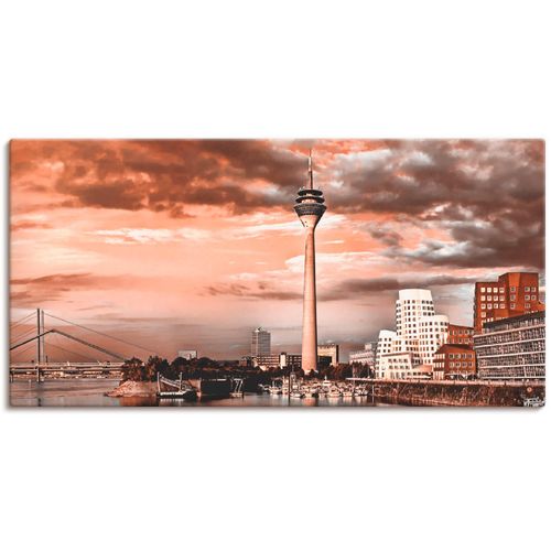 4055327398565 - Wandbild ARTLAND Düsseldorf Skyline III Bilder Gr B H 100 cm x 50 cm Leinwandbild Architektonische Elemente 1 St braun Bild Kunstdruck Kunstdrucke Bilder als Leinwandbild Wandaufkleber oder Poster in versch Größen 4055327398565 - Wandbild ARTLAND Düsseldorf Skyline III Bilder Gr B H 100 cm x 50 cm Leinwandbild Architektonische Elemente 1 St braun Bild Kunstdruck Kunstdrucke Bilder als Leinwandbild Wandaufkleber oder Poster in versch Größen