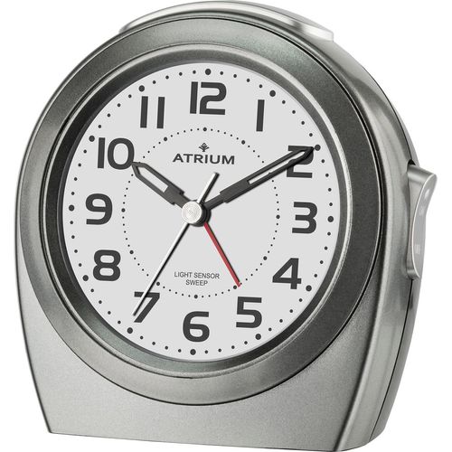 4037921007159 - Quarzwecker ATRIUM grau Wecker Wecker Schlafzimmer Beleuchtung Snooze 4037921007159 - Quarzwecker ATRIUM grau Wecker Wecker Schlafzimmer Beleuchtung Snooze