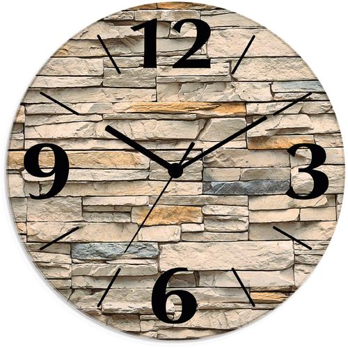 4062144832462 - Wanduhr ARTLAND Braune alte Ziegelmauer Wanduhren Gr B H T 30 cm x 30 cm x 18 cm Quarzuhr beige (natur) Wanduhren wahlweise mit Quarz- oder Funhuhrwerk lautlos ohne Tickgeräusche 4062144832462 - Wanduhr ARTLAND Braune alte Ziegelmauer Wanduhren Gr B H T 30 cm x 30 cm x 18 cm Quarzuhr beige (natur) Wanduhren wahlweise mit Quarz- oder Funhuhrwerk lautlos ohne Tickgeräusche