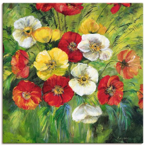 4055327470360 - Wandbild ARTLAND Bunter Blumenstrauß Bilder Gr B H 70 cm x 70 cm Leinwandbild Blumen quadratisch 1 St grün Bild Leinwandbild Kunstdrucke Bilder als Leinwandbild Wandaufkleber oder Poster in versch Größen 4055327470360 - Wandbild ARTLAND Bunter Blumenstrauß Bilder Gr B H 70 cm x 70 cm Leinwandbild Blumen quadratisch 1 St grün Bild Leinwandbild Kunstdrucke Bilder als Leinwandbild Wandaufkleber oder Poster in versch Größen