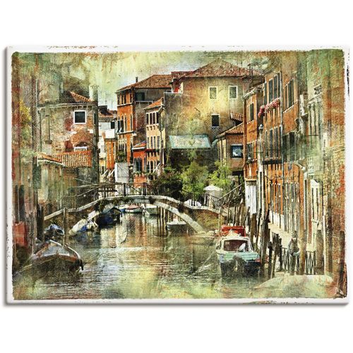 4059745637114 - Wandbild ARTLAND Kanal in Venedig Bilder Gr B H 80 cm x 60 cm Leinwandbild Italien 1 St bunt Bild Poster Bilder als Alubild Leinwandbild Wandaufkleber oder in versch Größen 4059745637114 - Wandbild ARTLAND Kanal in Venedig Bilder Gr B H 80 cm x 60 cm Leinwandbild Italien 1 St bunt Bild Poster Bilder als Alubild Leinwandbild Wandaufkleber oder in versch Größen