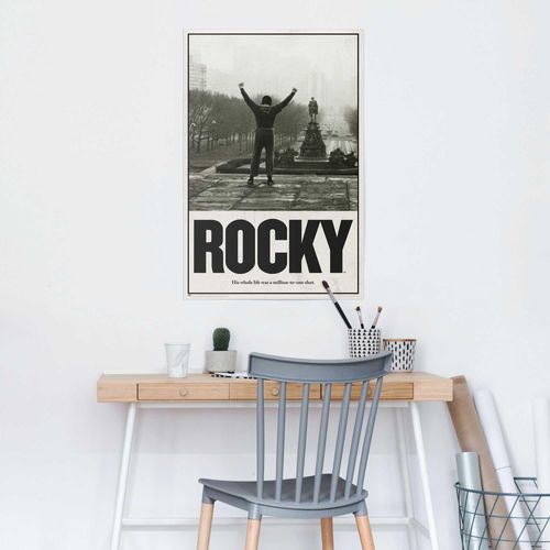 8714597652215 - Poster REINDERS Rocky - Rocky Balboa schwarz (farbe bild(er) schwarz) B61cm H915cm T01cm Holzwerkstoff Bilder 8714597652215 - Poster REINDERS Rocky - Rocky Balboa schwarz (farbe bild(er) schwarz) B61cm H915cm T01cm Holzwerkstoff Bilder