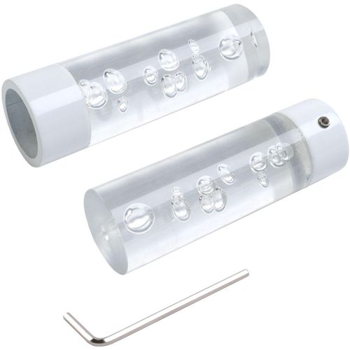 4016318030475 - Gardinenstangen-Endstück Power weiß L8cm Ø25cm Gardinenstangenendstücke für Gardinenstangen Ø 20 mm