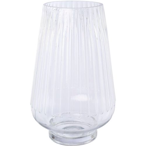 4064118178354 - Tischvase MY HOME Cassia transparent H31cm Ø19cm Glas Vasen aus Glas mit wunderschönem Schliff Höhe ca 31 cm 4064118178354 - Tischvase MY HOME Cassia transparent H31cm Ø19cm Glas Vasen aus Glas mit wunderschönem Schliff Höhe ca 31 cm