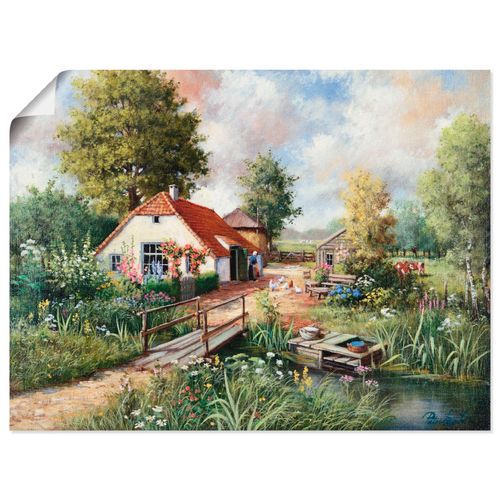 4055327502054 - Wandbild ARTLAND Bauernhof Bilder Gr B H 40 cm x 30 cm Poster Gebäude Querformat 1 St grün Bild Poster Bilder als Leinwandbild Wandaufkleber oder in versch Größen 4055327502054 - Wandbild ARTLAND Bauernhof Bilder Gr B H 40 cm x 30 cm Poster Gebäude Querformat 1 St grün Bild Poster Bilder als Leinwandbild Wandaufkleber oder in versch Größen