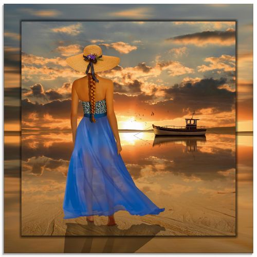 4057738000945 - Glasbild ARTLAND Sommergefühle Bilder Gr B H 50 cm x 50 cm Glasbild Frau quadratisch 1 St orange Bild Glasbild Glasbilder Bilder in verschiedenen Größen 4057738000945 - Glasbild ARTLAND Sommergefühle Bilder Gr B H 50 cm x 50 cm Glasbild Frau quadratisch 1 St orange Bild Glasbild Glasbilder Bilder in verschiedenen Größen