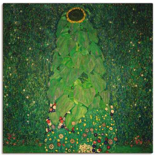 4055327950725 - Wandbild ARTLAND Die Sonnenblume Bilder Gr B H 70 cm x 70 cm Leinwandbild Blumen quadratisch 1 St grün Bild Leinwandbild Kunstdrucke Bilder als Leinwandbild Wandaufkleber oder Poster in versch Größen 4055327950725 - Wandbild ARTLAND Die Sonnenblume Bilder Gr B H 70 cm x 70 cm Leinwandbild Blumen quadratisch 1 St grün Bild Leinwandbild Kunstdrucke Bilder als Leinwandbild Wandaufkleber oder Poster in versch Größen
