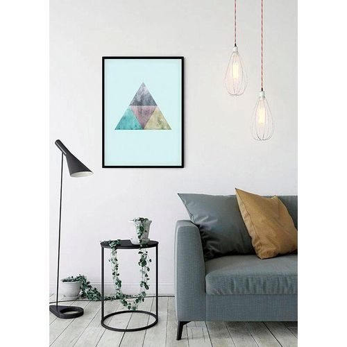 4055065153051 - KOMAR Poster Triangles Top Blue Bilder Kinderzimmer Schlafzimmer Wohnzimmer Gr B H 50 cm x 70 cm Formen-Kunst 1 St bunt Poster 4055065153051 - KOMAR Poster Triangles Top Blue Bilder Kinderzimmer Schlafzimmer Wohnzimmer Gr B H 50 cm x 70 cm Formen-Kunst 1 St bunt Poster