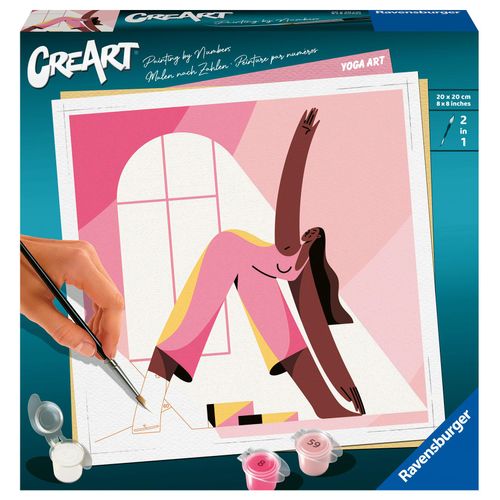 4005556236688 - Malen nach Zahlen RAVENSBURGER CreArt Yoga Kunst bunt Malvorlagen KinderB20cm H20cm Made in Europe B20cm H20cm 4005556236688 - Malen nach Zahlen RAVENSBURGER CreArt Yoga Kunst bunt Malvorlagen KinderB20cm H20cm Made in Europe B20cm H20cm