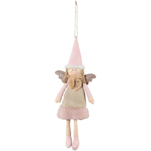 4064118999355 - Dekohänger CREATIV DECO Weihnachtsdeko Gr B H T 1300 cm x 3800 cm x 600 cm rosa Weihnachtsdekoanhänger mit Plüsch-Schal 4064118999355 - Dekohänger CREATIV DECO Weihnachtsdeko Gr B H T 1300 cm x 3800 cm x 600 cm rosa Weihnachtsdekoanhänger mit Plüsch-Schal