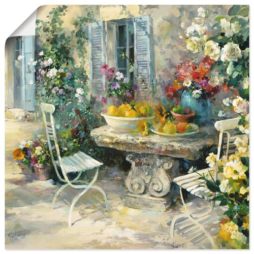 4057738432944 - Wandbild ARTLAND Idyllischer Garten Bilder Gr B H 30 cm x 30 cm Poster Garten quadratisch 1 St beige (naturfarben) Bild Leinwandbild Kunstdrucke Bilder als Leinwandbild Wandaufkleber oder Poster in versch Größen 4057738432944 - Wandbild ARTLAND Idyllischer Garten Bilder Gr B H 30 cm x 30 cm Poster Garten quadratisch 1 St beige (naturfarben) Bild Leinwandbild Kunstdrucke Bilder als Leinwandbild Wandaufkleber oder Poster in versch Größen